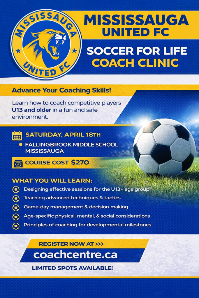 Flyer Soccer for Life